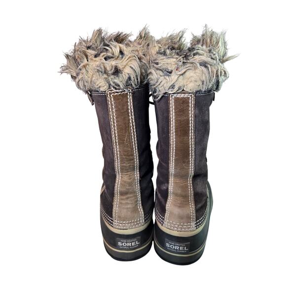 Sorel Joan of Arctic Tall Brown Waterproof Insulated Winter Brown Boots Size‎ 7 - Picture 4 of 7